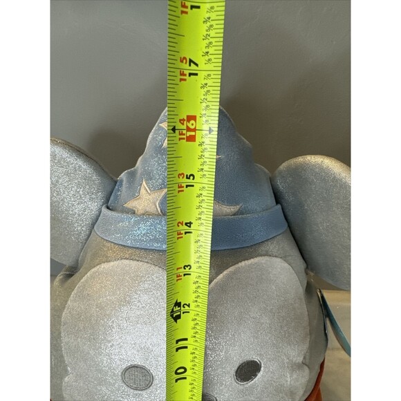 squishmallow Mickey Mouse Sorcerer Disney 100 Exclusive Silver Plush nwt - Picture 9 of 10